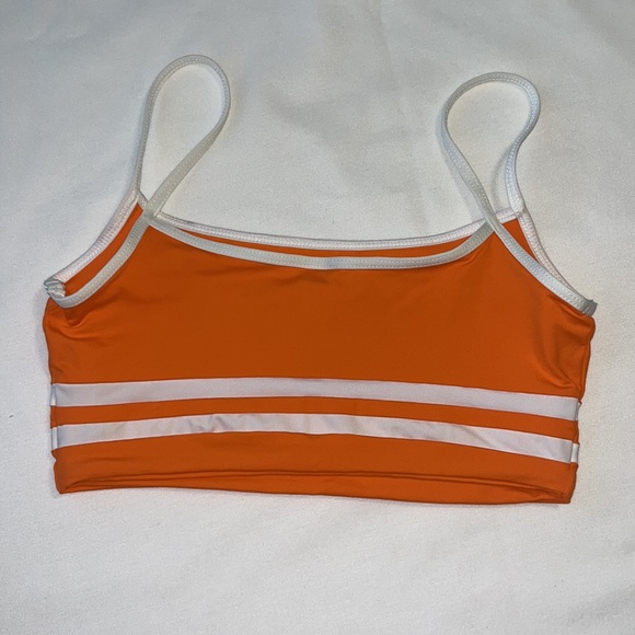 L*Space REN Bikini TOP Tangerine Sz M - Picture 3 of 8